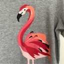 Kate Spade  ‘Strut your stuff’ Grey Flamingo T Shirt S Photo 5