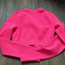 Helmut Lang  Hot Pink Cardigan Photo 5