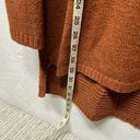 Merona  rust orange brown knit V neck pullover sweater top sz XXL Photo 5