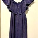 Bluheaven NWT  mineral washed button up dress size S Photo 0