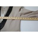 Michelle Mason Mason by  Womens Blazer Jacket 6 Beige Black Single Vent Photo 8