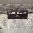 Lane Bryant  Plus Size Ladies Gray Sweatshirt Size 22/24‎ Photo 4