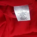 Milly  Red Ruffle Silk Blend Dress Long Sleeves Photo 12