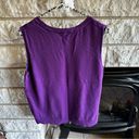 cj banks  purple sweater vest size X (14W) Photo 1