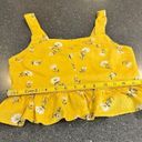 LA Hearts L.A. Hearts Yellow Daisy Print Top Size Medium Photo 6