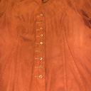 Dress Barn  button shirt with shoulder pads, orange Photo 3