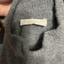 Everlane  Gray Mock Neck Wool Blend Sweater Photo 3