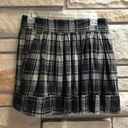 Harper Leon &  Schoolgirl Plaid Flannel Skirt Black Green Grunge 90s Goth small Photo 1