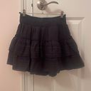 American Eagle  Rock n’ Ruffle skirt in black! Size XS! Photo 0