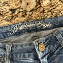 American Eagle  Retro Y2k VTG  Ripped Low Rise Crop Women's Raw Hem Skinny 77 4 Photo 6