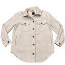 RDI NEW With Tags  Cream Textured Women’s Oversized Button Down Shacket Photo 2