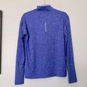 Nike  Running Quarter Zip Long Sleeve Purple Top Size Small Photo 4