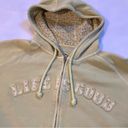 Life is Good Full Zip Hoodie Sweatshirt Lime Yellow Size Medium Photo 7