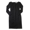 MM.LaFleur NWT  Joanna 1.0 in Black Worth Structured Stretch Sheath Dress 4 $275 Photo 1