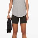 Lululemon sleeveless pleated love tank in heathered core light grey Photo 3