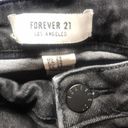 Forever 21  Cut Off High Waist Black Shorts Women's Size 29 Photo 4