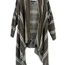 Scotch & Soda Maison  Womens Wool Blend Knit Poncho Cardigan Sweater Size S/M Photo 2