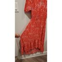 Abel the label  Red Boho Maxi Dress Photo 5