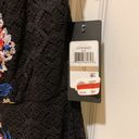 Guess Dress Black Lace with adjustable Straps and Embroidery on Front Photo 5