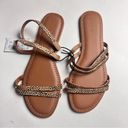 J.Crew  Women’s Double Strapped Animal Print Low Heel Comfortable Sandals Sz 8 Photo 4