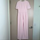 Harper  Rose Scallop V-neck Jumpsuit Pink Size 6 Photo 6