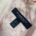 Burberry  London 100% silk midi floral logo dress made  italy sz 10 RARE PRINT . Photo 2