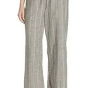 Eileen Fisher  Organic Cotton Hemp Wide Leg Cropped Drawstring Pants Size Large Photo 0