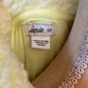 Aerie COPY - NWOT,  Women’s NeonYellow Fleece Jacket. Size Small Photo 3