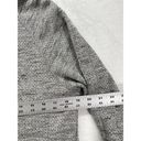 Max Studio  London Womens Heathered Grey Hoodie full zip Sweatshirt Sz Small Photo 3