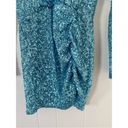 Show Me Your Mumu  Party Hop Sequin Dress in Frosty Blue Size X-Small NWT Photo 4