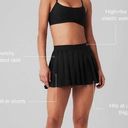 Alo Yoga ALO Varsity tennis skirt in black Photo 0