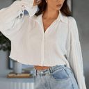 Charcoal Clothing White Shirt Size 2 Photo 3