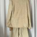 SheIn Cream Beige Two Piece Matching Pajama Coord Sweater & Pants Set Size Large Photo 2