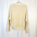 All Saints Deon Wool Cashmere Ribbed Sweater Jumper Crewneck Ivory Beige Photo 3