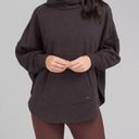 prAna  Dolman Sleeve Funnel Neck Oversized fit sweatshirt Tan Hemp Blend Size Med Photo 0