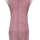 Poof! pink marled mockneck vented sleeveless tunic size large Photo 3