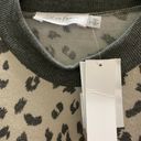 All in Favor  Womens Multicolor Leopard Print Mock Neck Top Photo 4