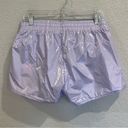 Zyia New!  Active Lilac Metallic Shine Bomber Running Shorts! Photo 2