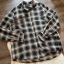 The Kooples  Plaid Silk Button Down Blouse Photo 1