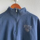 Nike Vintage Navy Blue  Quarter Zip Photo 2