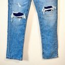 Aeropostale  Medium Wash Low Rise Distressed Boyfriend Jeans Women's Size 00 Photo 2