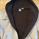 Santa Cruz , gray and black zip up hooded sweatshirt Photo 1