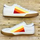 Rothy's Rothy’s The Lace Up Sneaker Yellow Candy Stripe Sneakers Photo 6