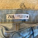 ZARA Light Wash Flared Jeans Photo 4