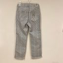 3x1 Striped Stretch High Rise Austin Crop Jeans Size 26 EUC Photo 2