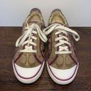 Coach  Barrett logo, purple sneaker size 9 ￼q322 Photo 0