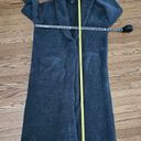 Barefoot Dreams  Cozy Chic Womens 2 Carbon Grey Long Robe Pockets *NO BELT Photo 11