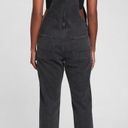 Gap washed black straight leg overalls Photo 1