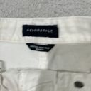 Aeropostale High Rise White Jean shorts 2.5” Photo 3