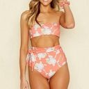 Daisy NEW Dippin' 's Swimwear Women's Reversible Tube Top ONLY Floral Polka Dots Photo 0